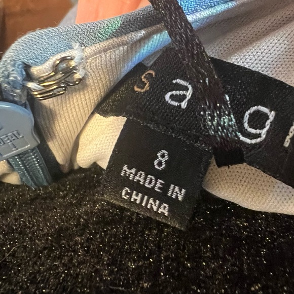 NWT blue formal dress by Sangria - Picture 6 of 7